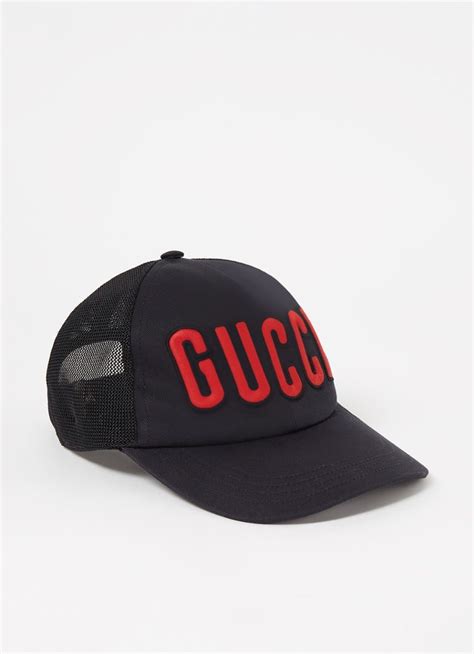 gucci pet heren zwart